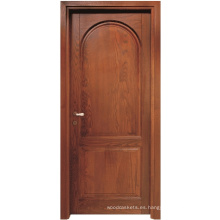 Puerta de madera con diseño redondo (ED016)